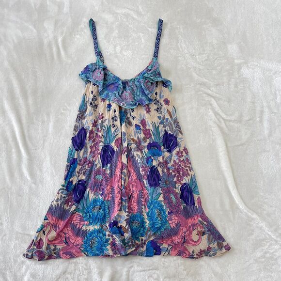 Spell & The Gypsy Siren Song Mini Dress Size Small - Picture 3 of 7